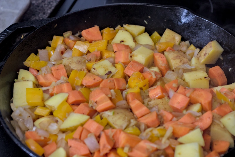 Sauteed vegetables