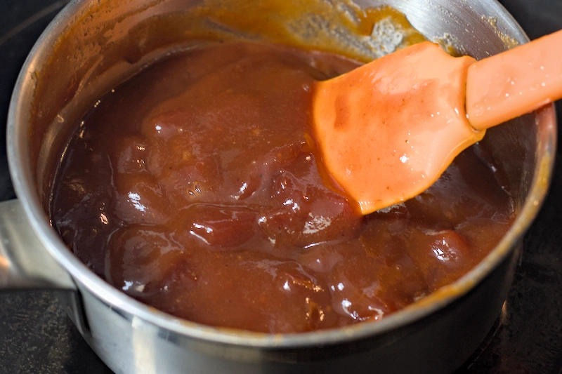 Melted guava paste